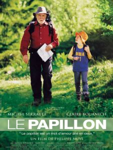 affiche le papillon